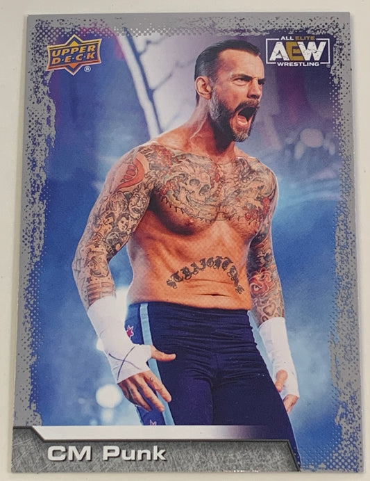 CM Punk 2022 AEW UD Upper Deck #15