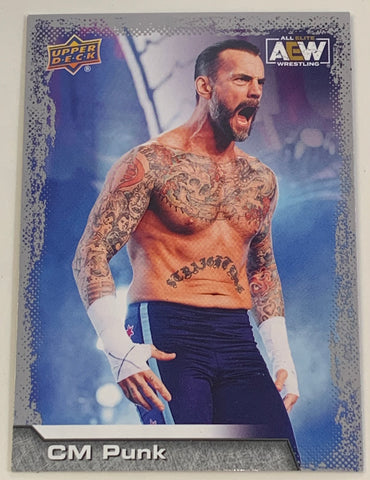 CM Punk 2022 AEW UD Upper Deck Card!!!