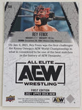 Rey Fenix 2021 AEW UD Upper Deck Red Parallel Card #33/100 (Only 100 Made)!!!