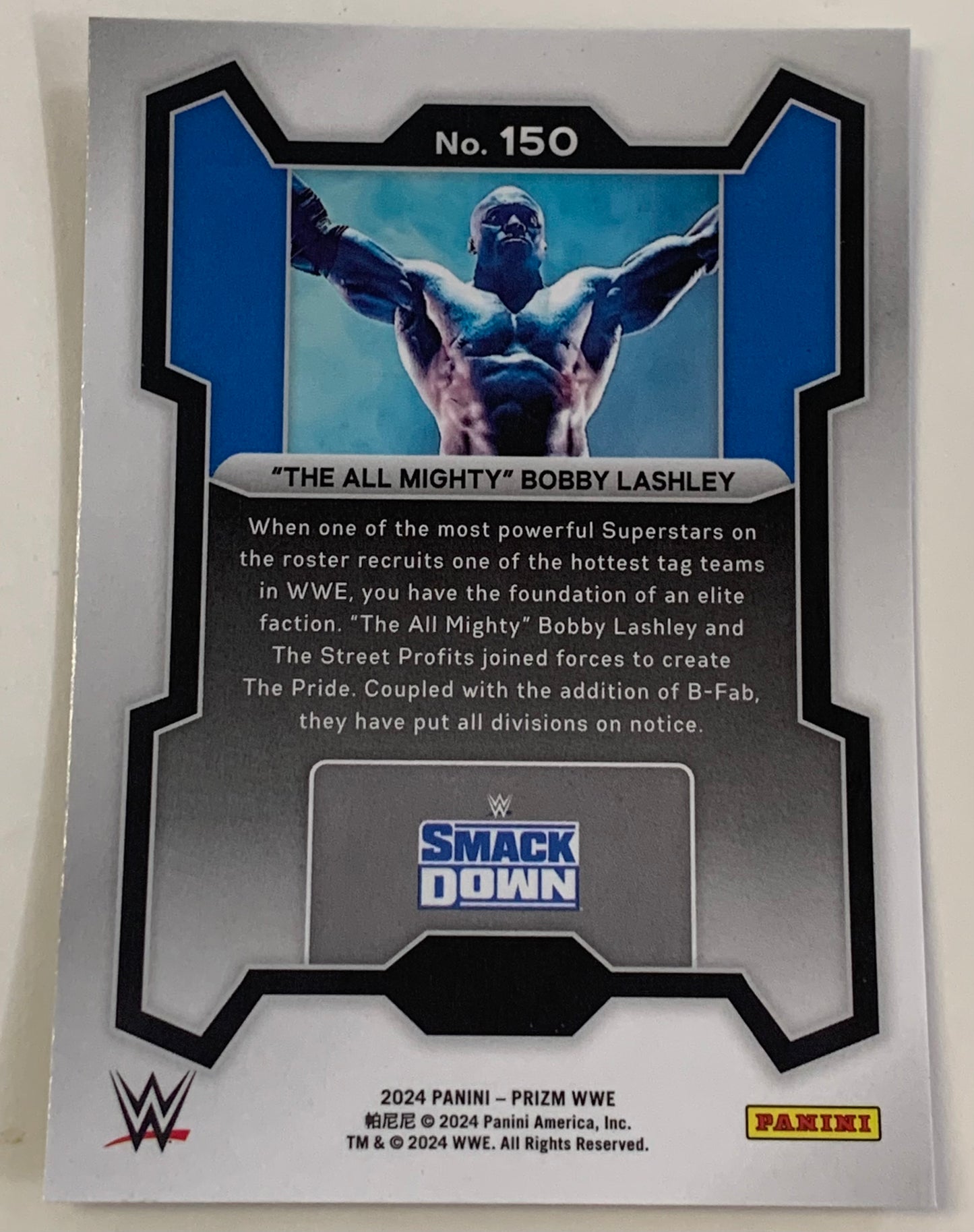 Bobby Lashley 2024 WWE Panini Prizm