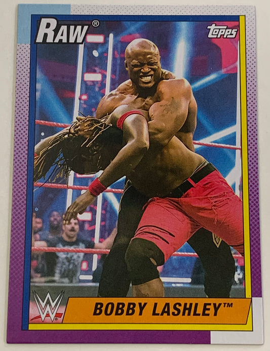 Bobby Lashley 2021 WWE Topps Heritage