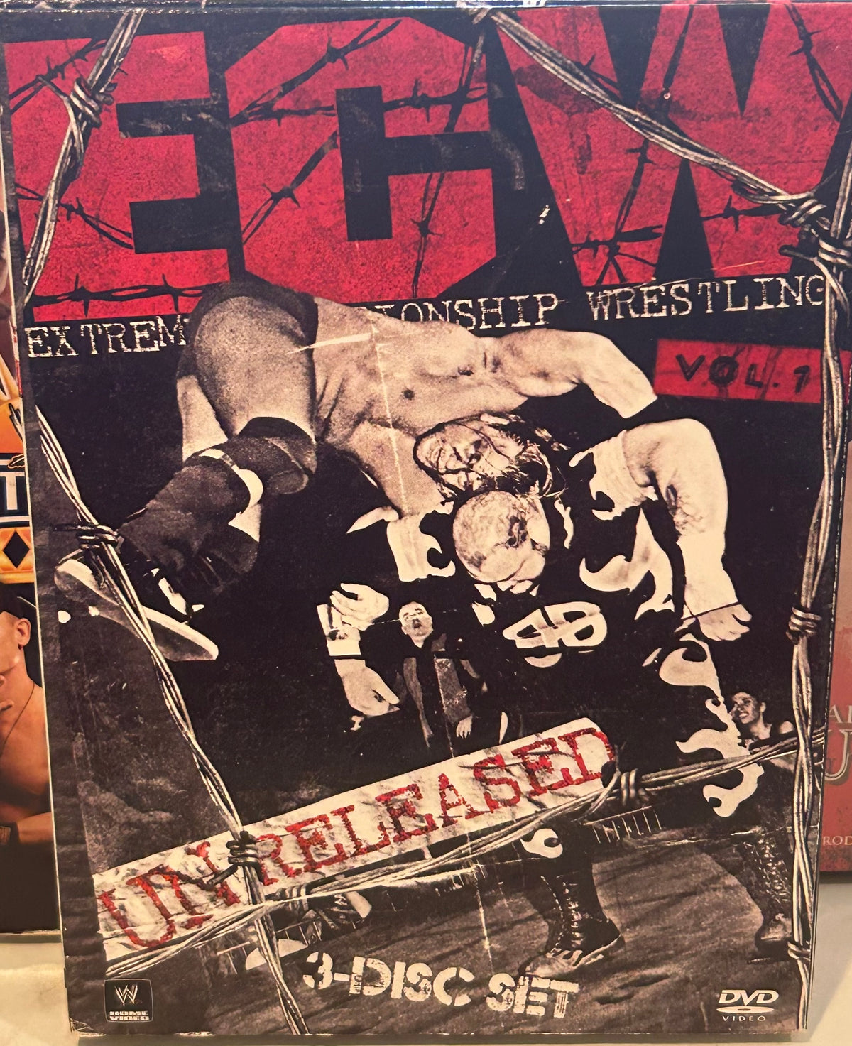 + ECW DVD “Unreleased Volume 1” (3-Disc Set)