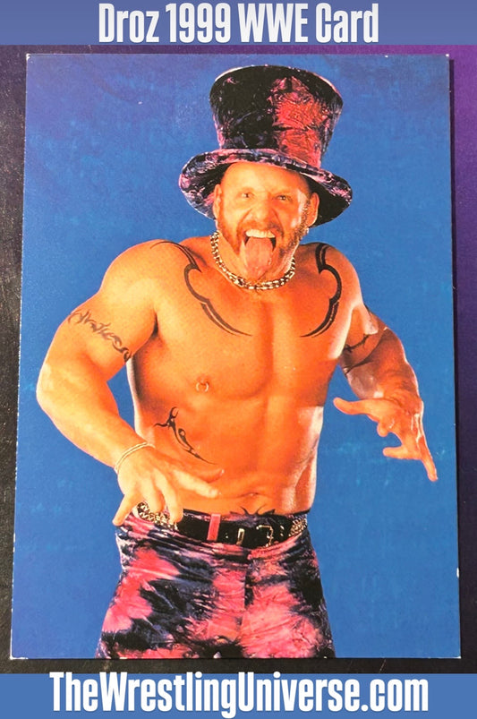 * Droz 1999 WWE Smackdown Card