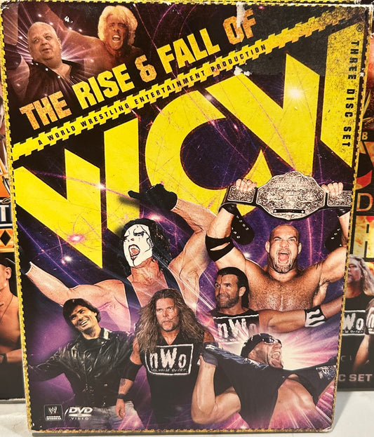 + “The Rise & Fall of WCW DVD’s (3-Disc Set)