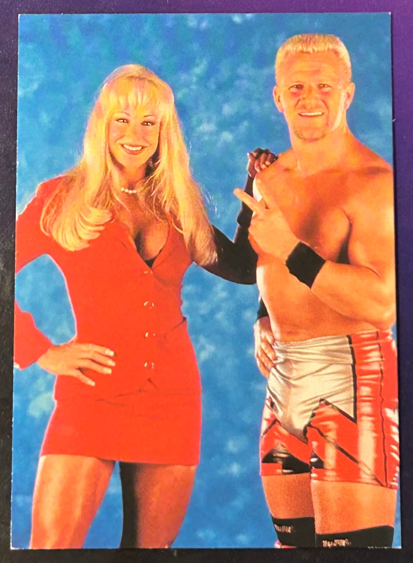 * Jeff Jarrett & Debra 1999 WWE Smackdown Card