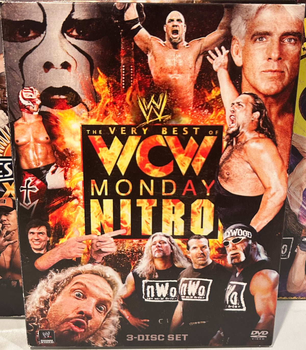 + “The Very Best of WCW Monday Nitro DVD’s” (3-Disc Set)
