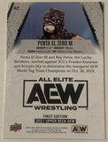 Penta El Zero M 2021 AEW UD Upper Deck Blue Parallel Card!!!