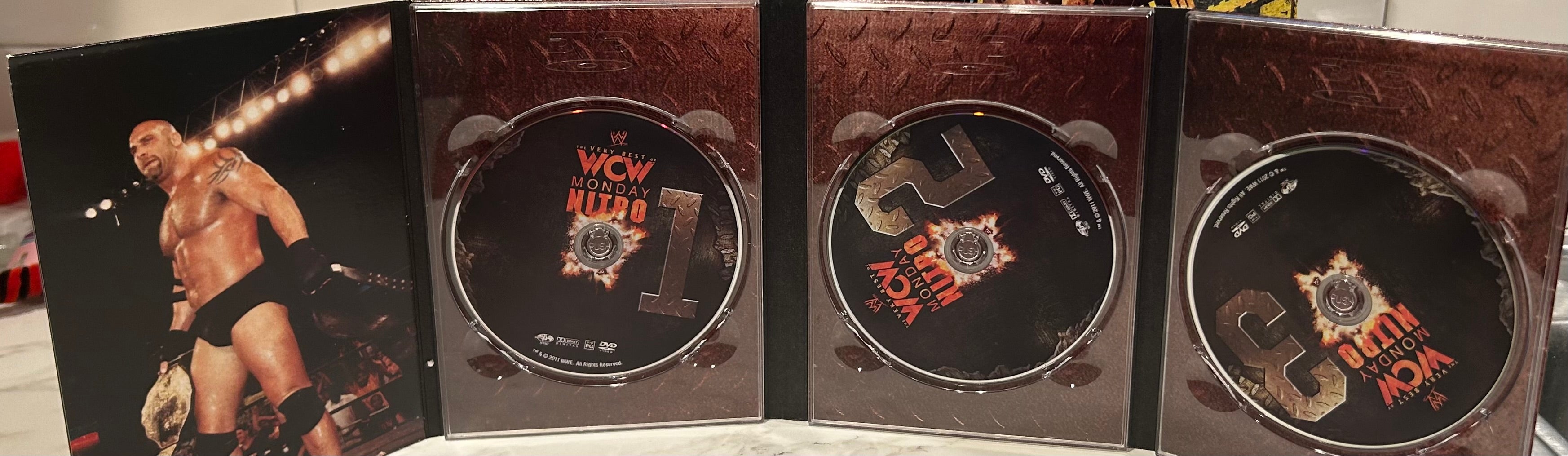 The Very Best of WCW Monday Nitro DVD's” (3-Disc Set) – The