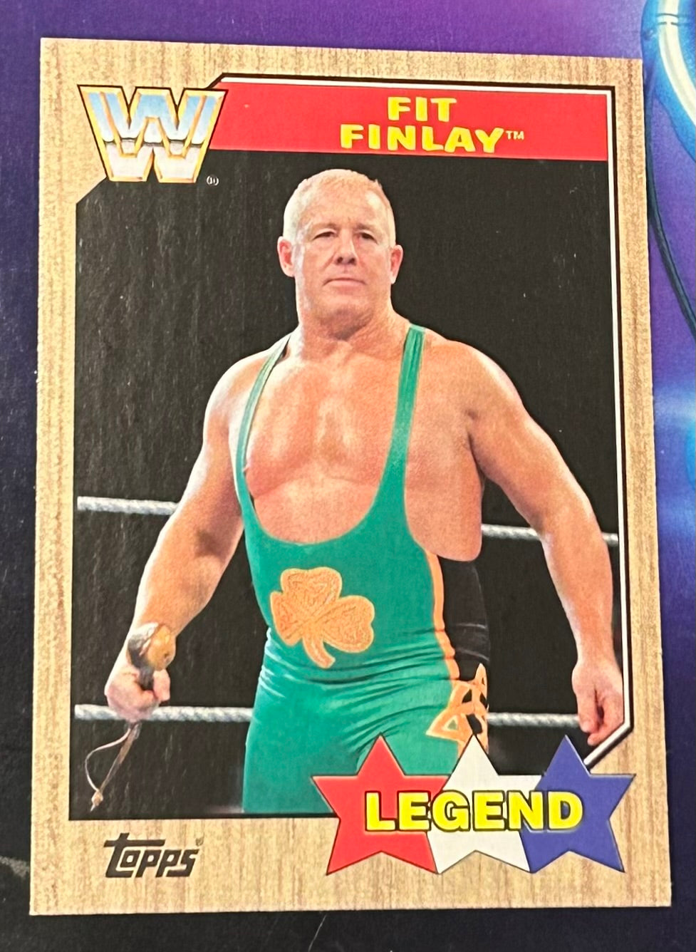 * Fit Finlay 2017 WWE Topps Heritage Card