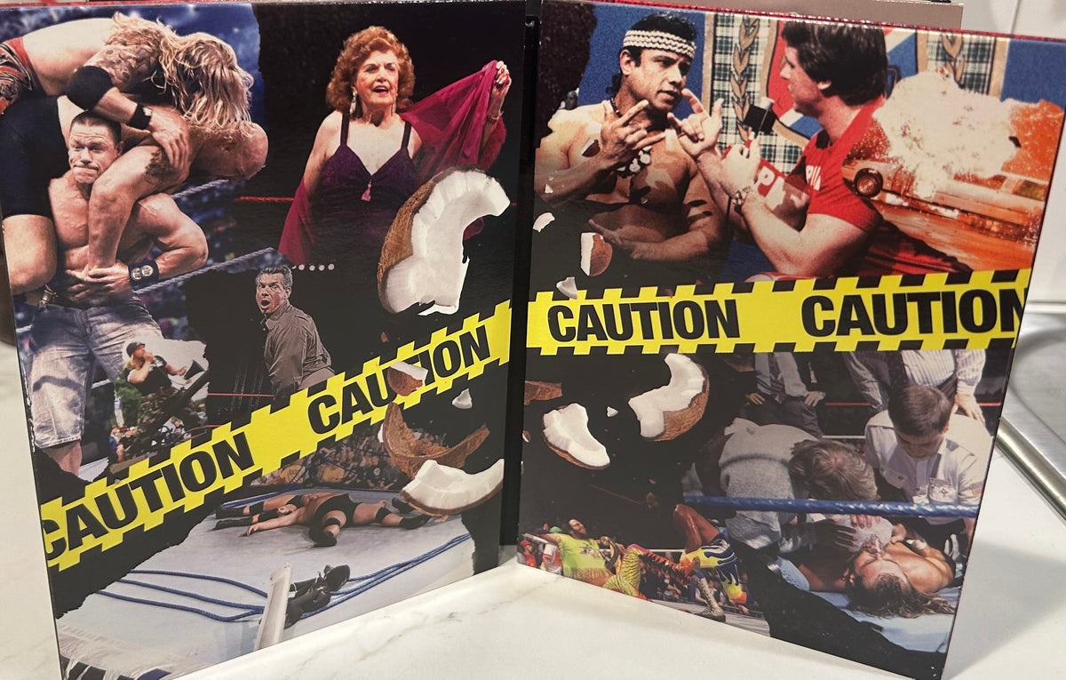 + “OMG! The Top 50 Incidents in WWE History DVD’s” (3-Disc Set)