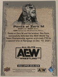 Penta El Zero M 2022 AEW UD Upper Deck Pyro Fireworks Card!!!