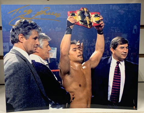 Tony Garea Signed 8x10 Color Photo WWE (Comes w/COA)