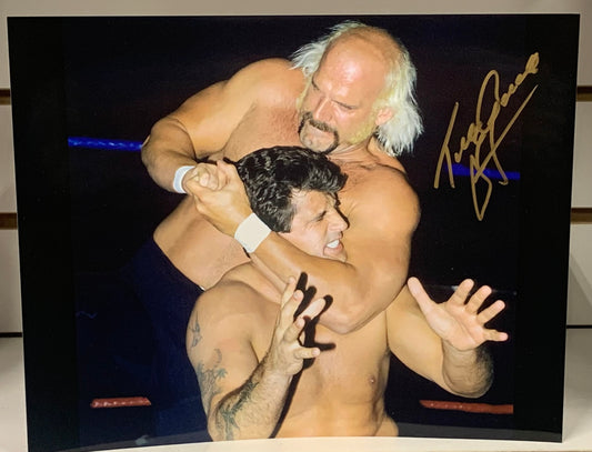 Tony Garea Signed 8x10 Color Photo WWE (Comes w/COA)