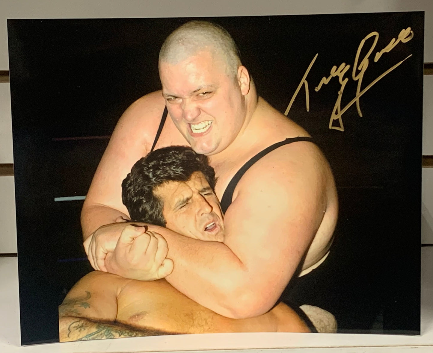 Tony Garea Signed 8x10 Color Photo WWE (Comes w/COA)