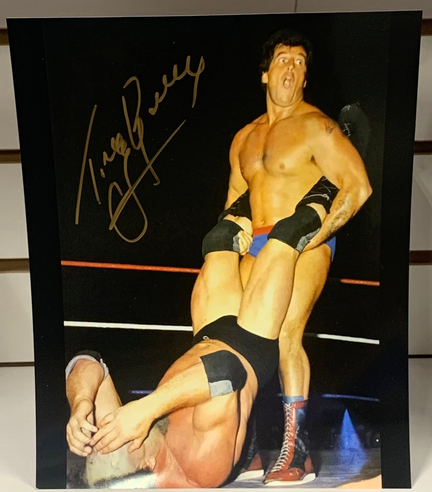 Tony Garea Signed 8x10 Color Photo WWE (Comes w/COA)