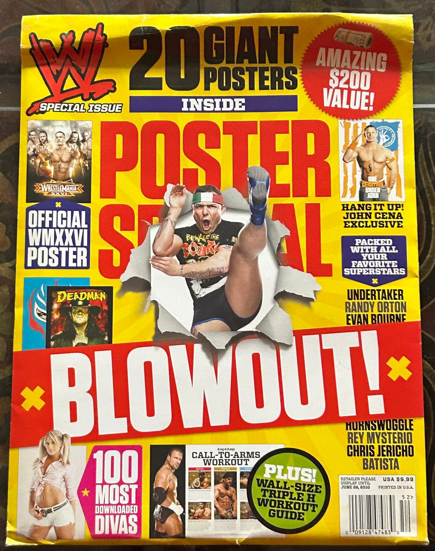 * WWE Poster Special (20 Giant Posters Inside) Cena, Punk & Many More