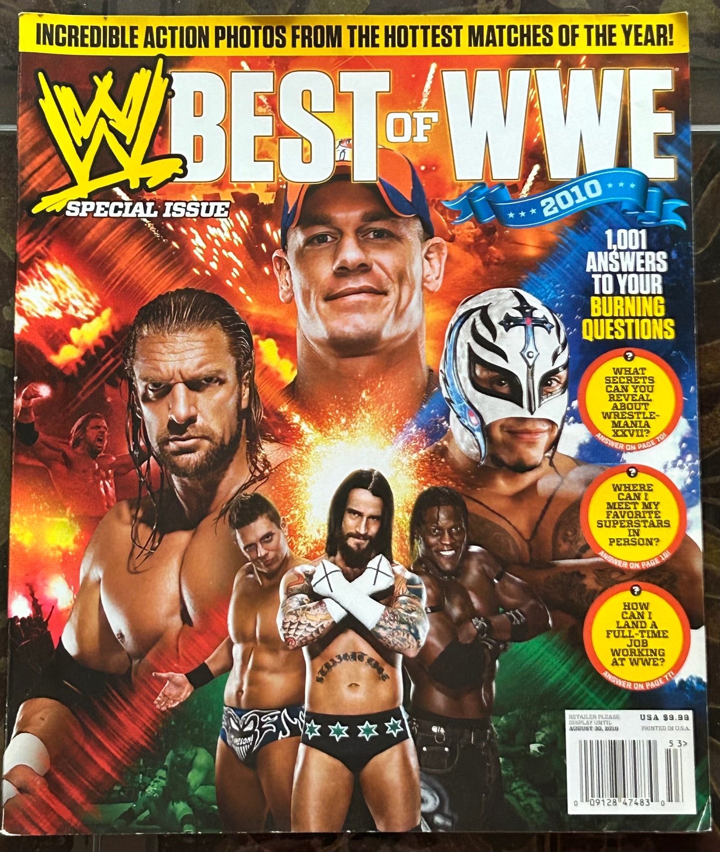 * WWE Magazine “Best of WWE 2010” Special Edition Issue