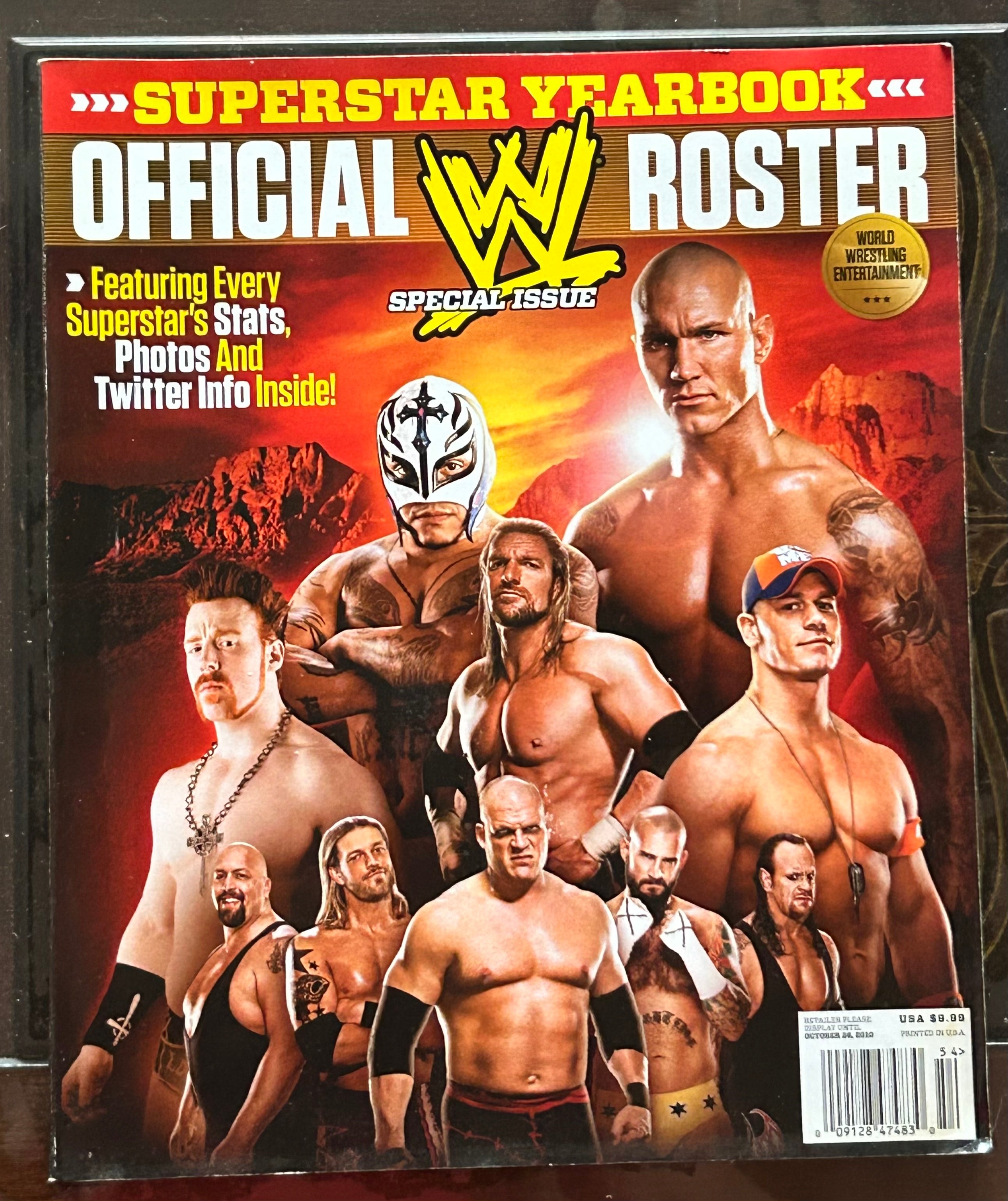 * WWE Magazine “Superstar Yearbook, Official Roster 2010” (Special Col ...