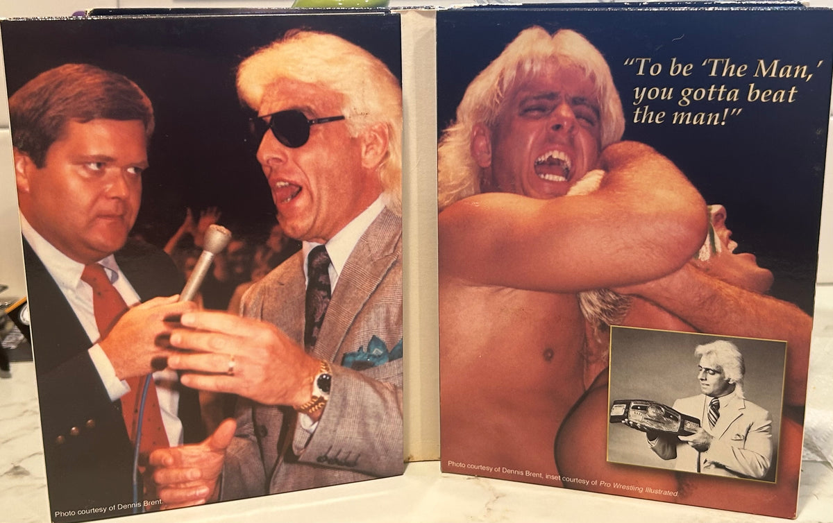 + “The Ultimate Ric Flair Collection DVD’s” (3-Disc Set)
