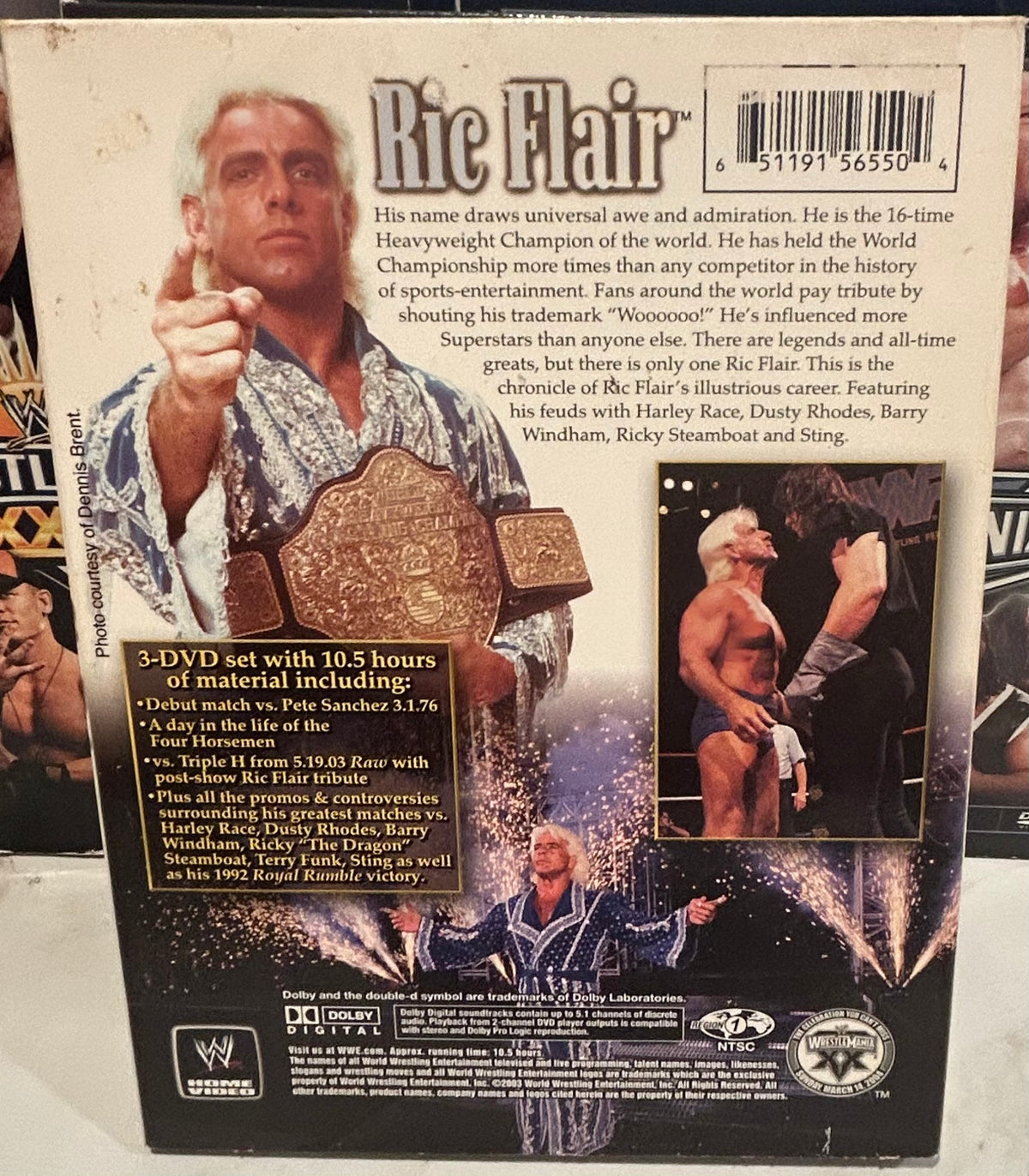 + “The Ultimate Ric Flair Collection DVD’s” (3-Disc Set)