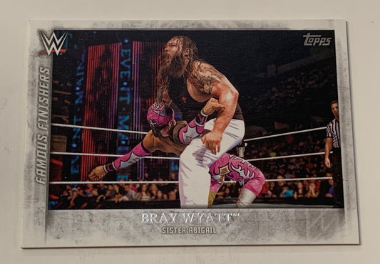 Bray Wyatt 2015 WWE Topps Undisputed “Famous Finishers” Insert