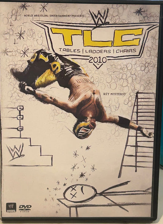 + WWE DVD “TLC 2010, Tables, Ladders & Chairs” (Rey Mysterio, John Cena, Edge & so much more)