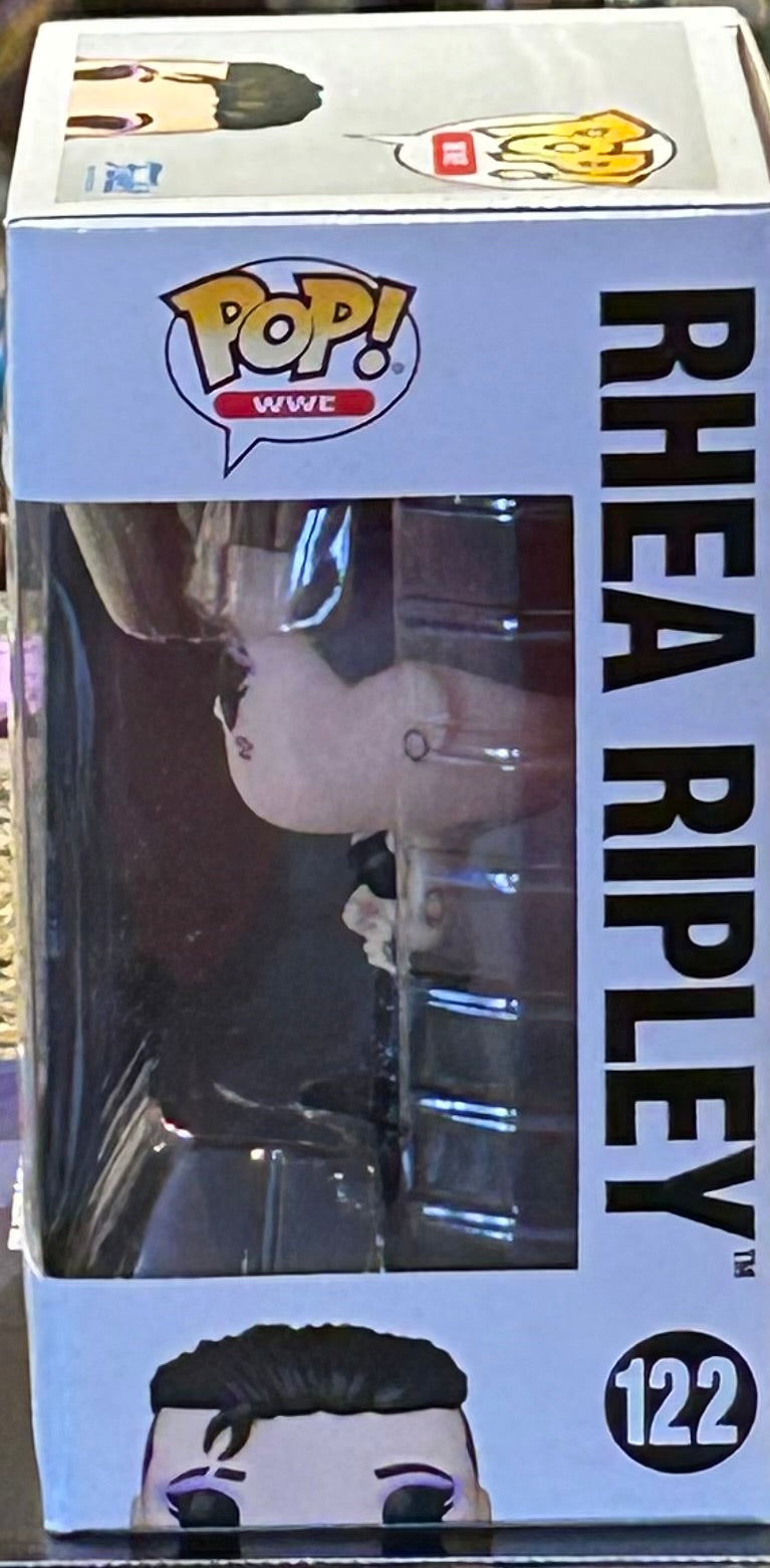 Rhea Ripley SIGNED WWE Funko Pop (Beautiful Signature)