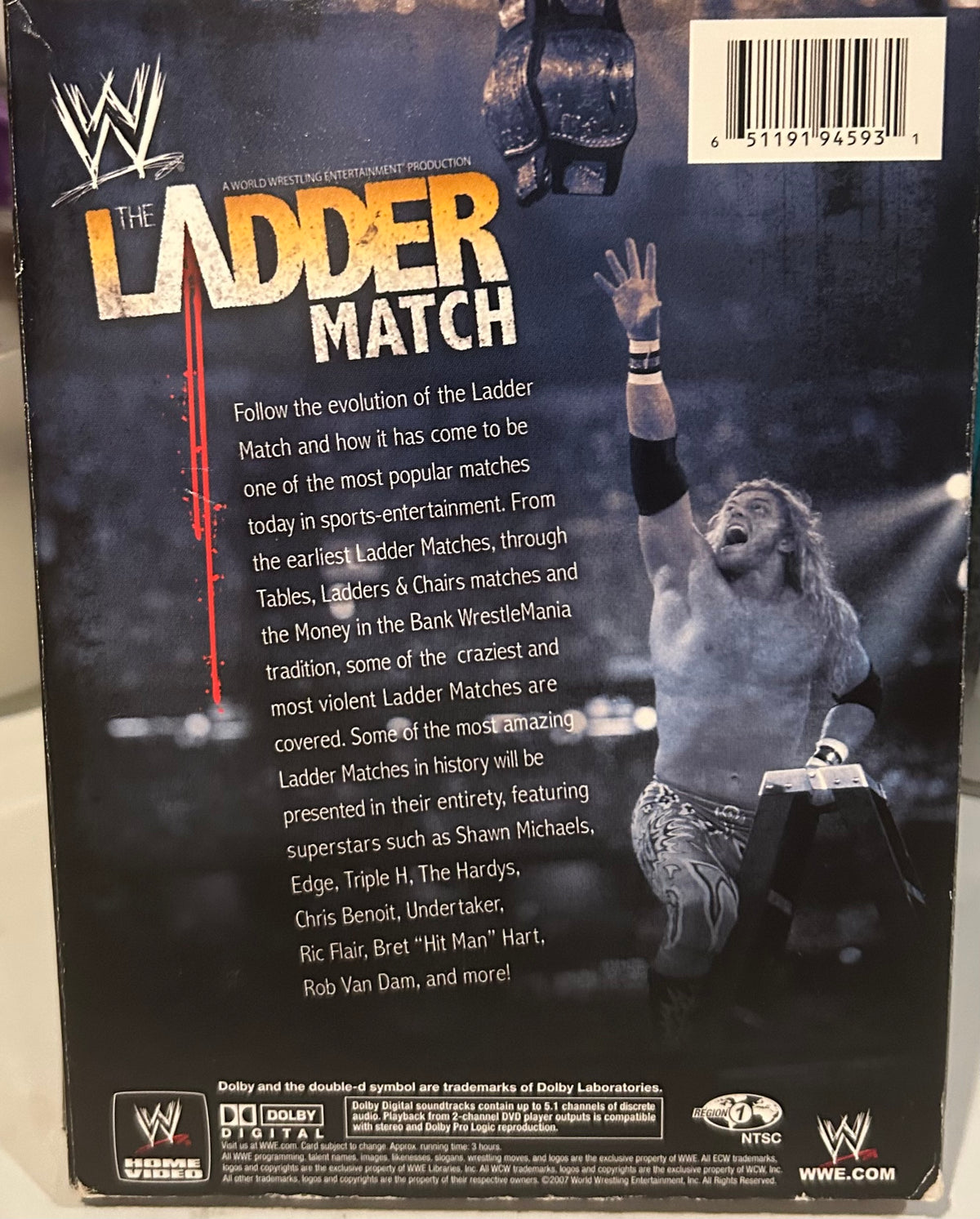 + WWE DVD “The Ladder Match” (3-Disc Set)
