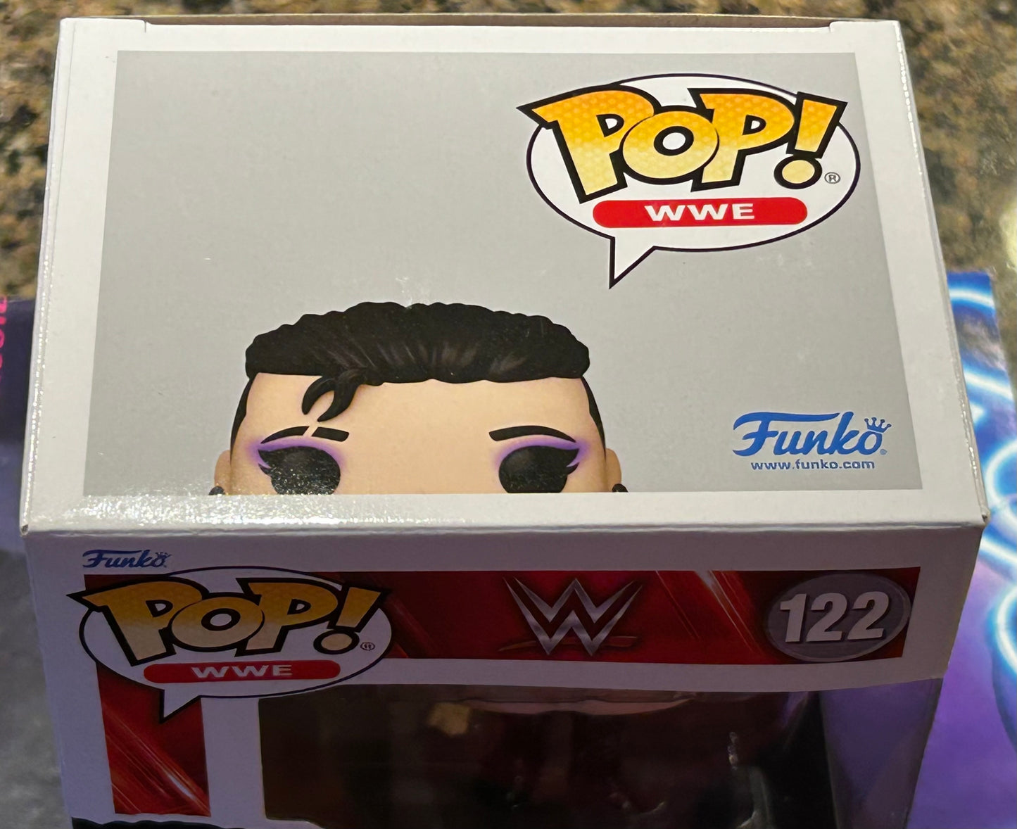 Rhea Ripley SIGNED WWE Funko Pop (Beautiful Signature)