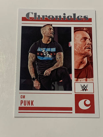 CM Punk 2023 WWE Panini Chronicles Card