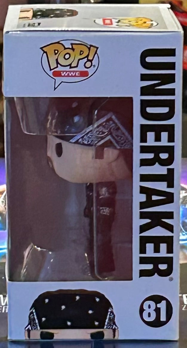 The Undertaker SIGNED WWE Exclusive Funko Pop (Amazing Signature)