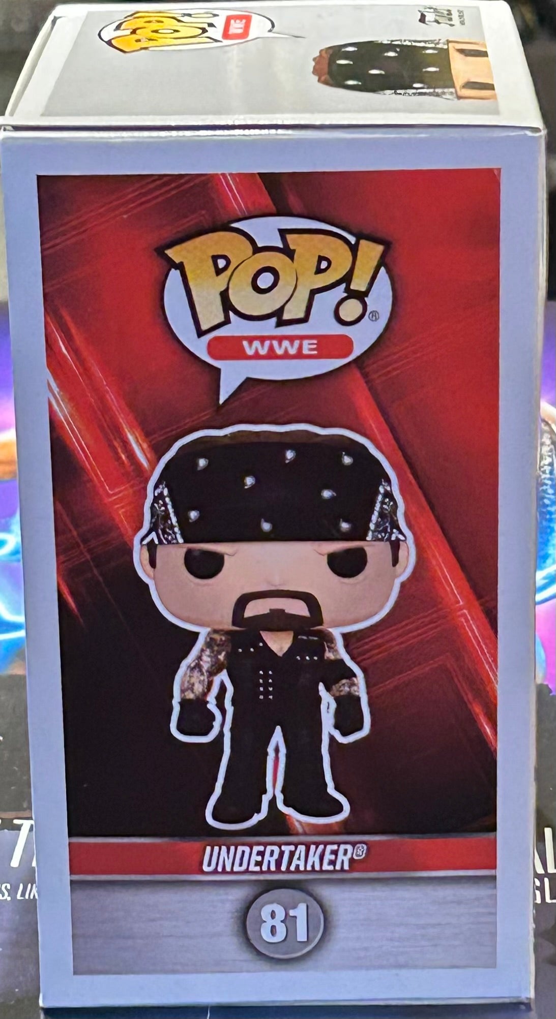 The Undertaker SIGNED WWE Exclusive Funko Pop (Amazing Signature)