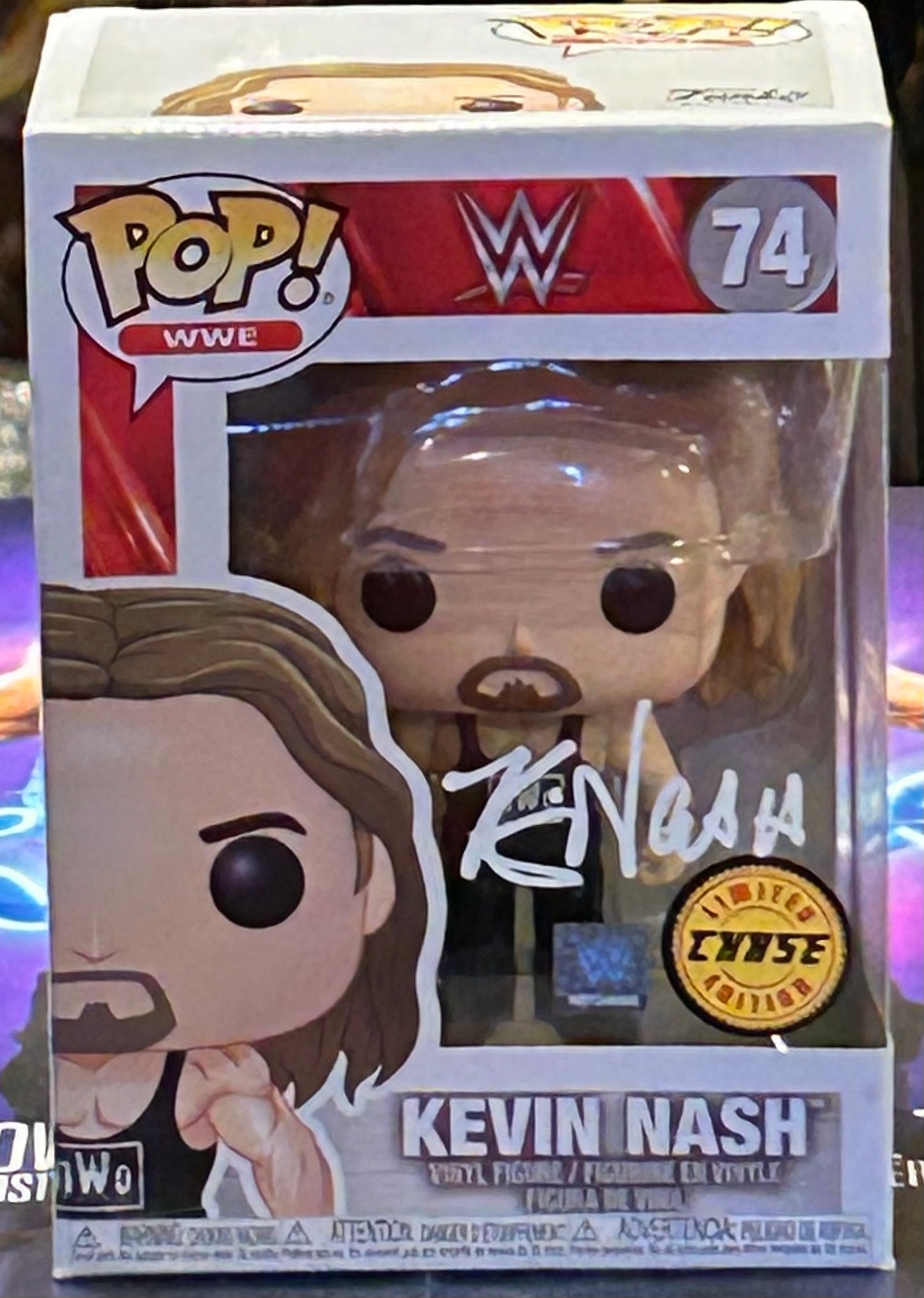 * Kevin Nash SIGNED WWE Funko Pop CHASE