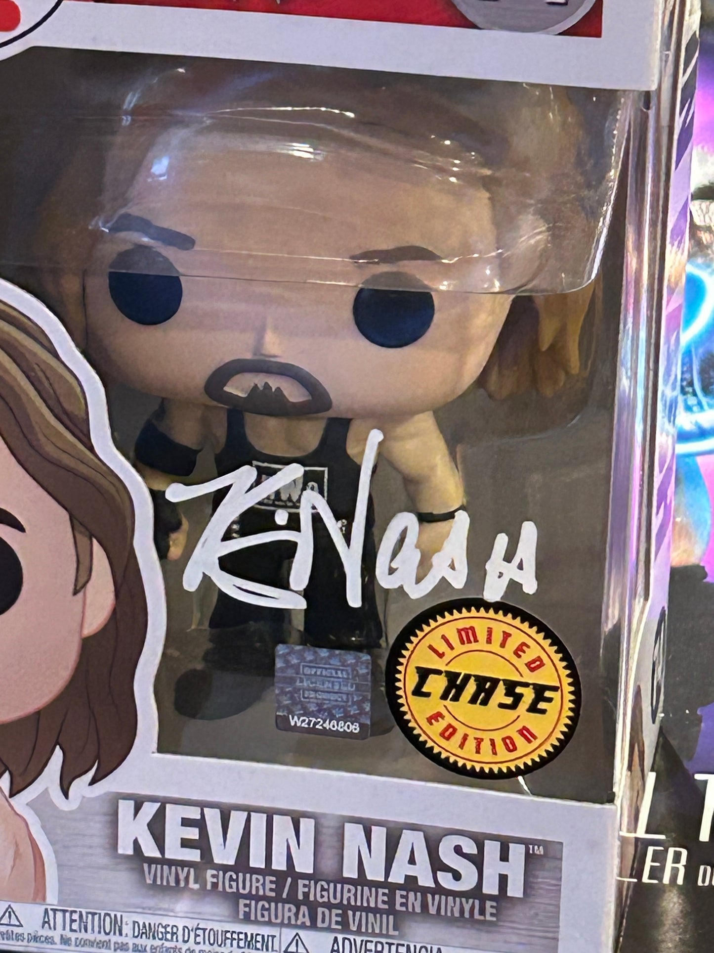 * Kevin Nash SIGNED WWE Funko Pop CHASE