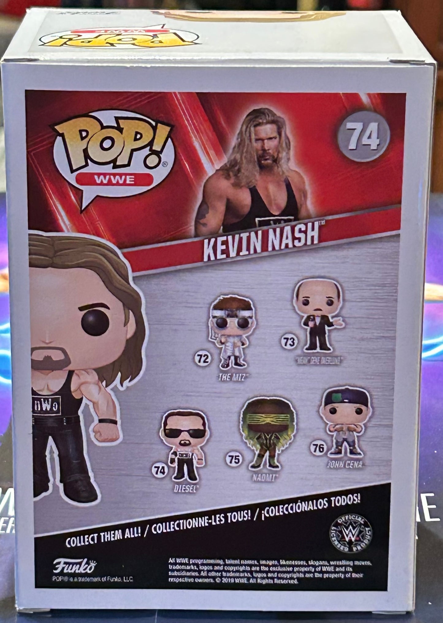 * Kevin Nash SIGNED WWE Funko Pop CHASE