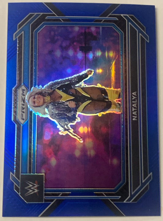 Natalya 2023 WWE Prizm Blue #149/199