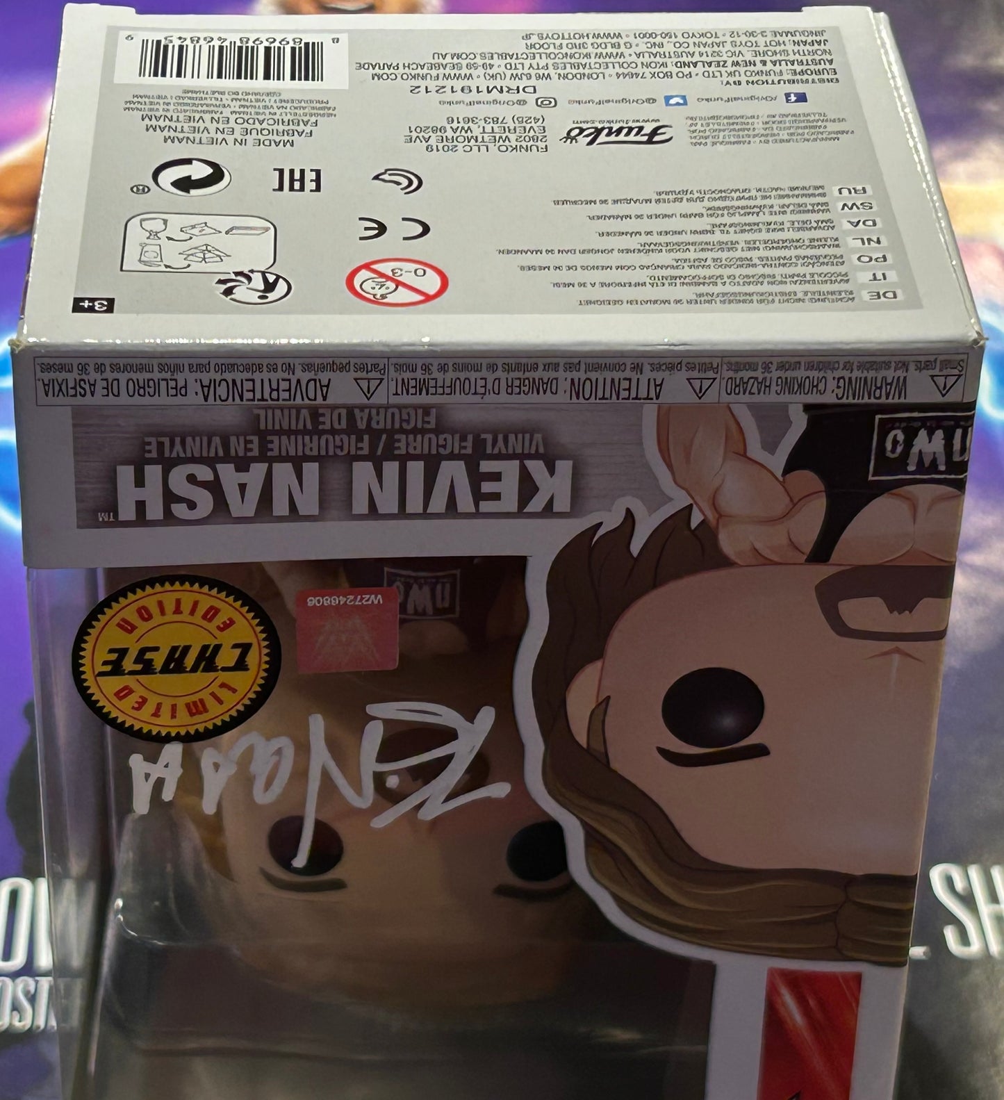 * Kevin Nash SIGNED WWE Funko Pop CHASE