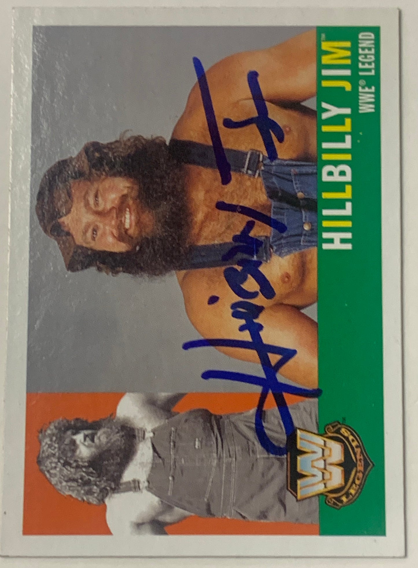 Hillbilly Jim 2005 WWE Topps Heritage SIGNED Card COA