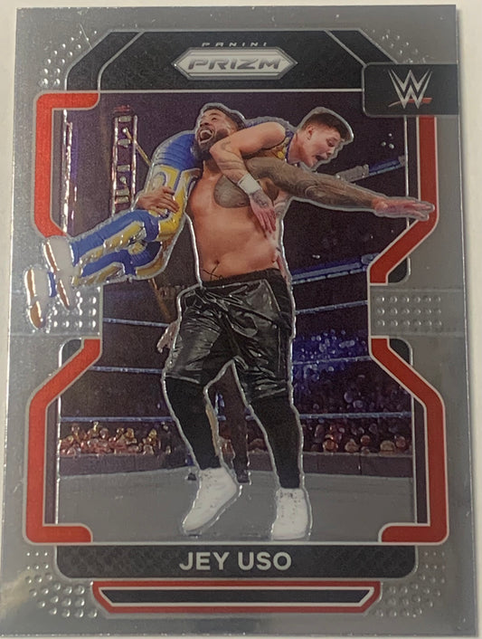 Jey Uso 2021 WWE Panini Prizm Card (Bloodline)!!!