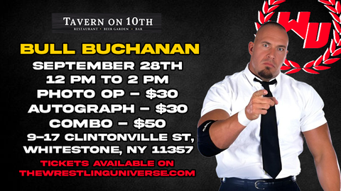 In-Store Meet & Greet with Bull Buchanan on September 28th from 12-2pm