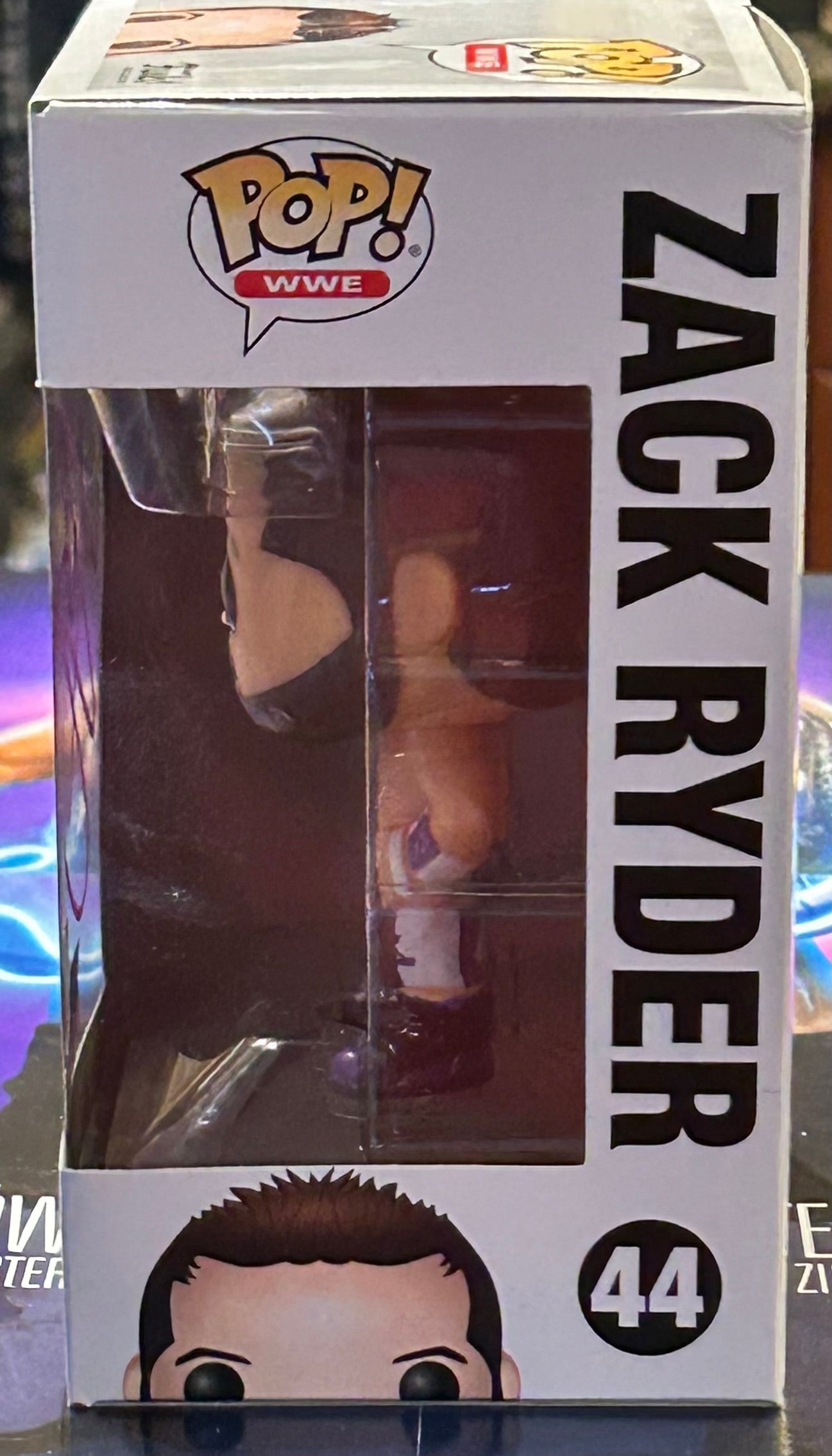 * Zack Ryder SIGNED WWE Exclusive Funko Pop (Comes w/COA)