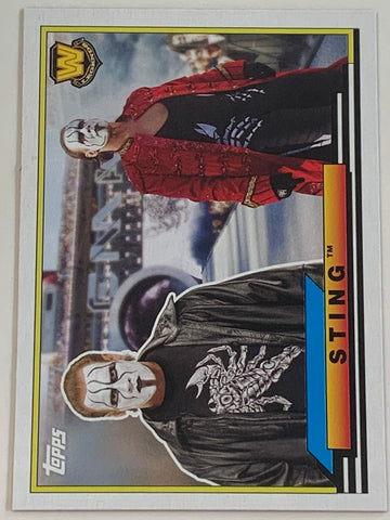 Sting 2018 WWE Topps Heritage Card!!!