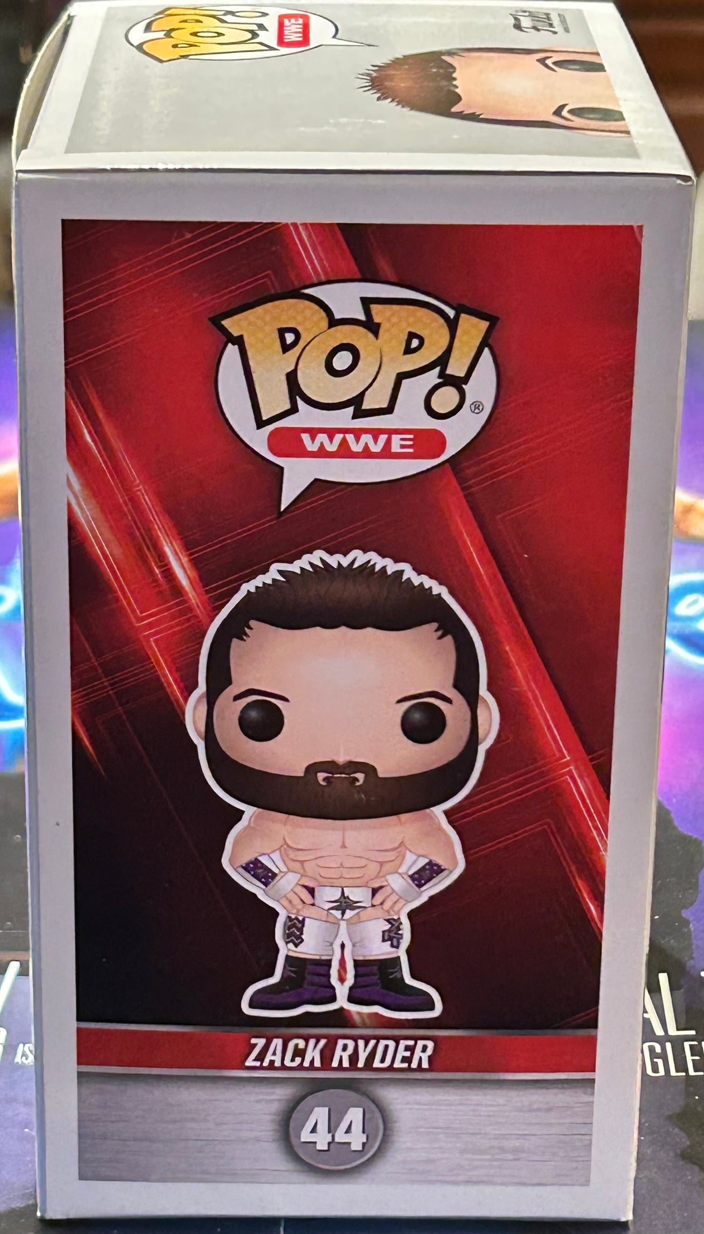 * Zack Ryder SIGNED WWE Exclusive Funko Pop (Comes w/COA)