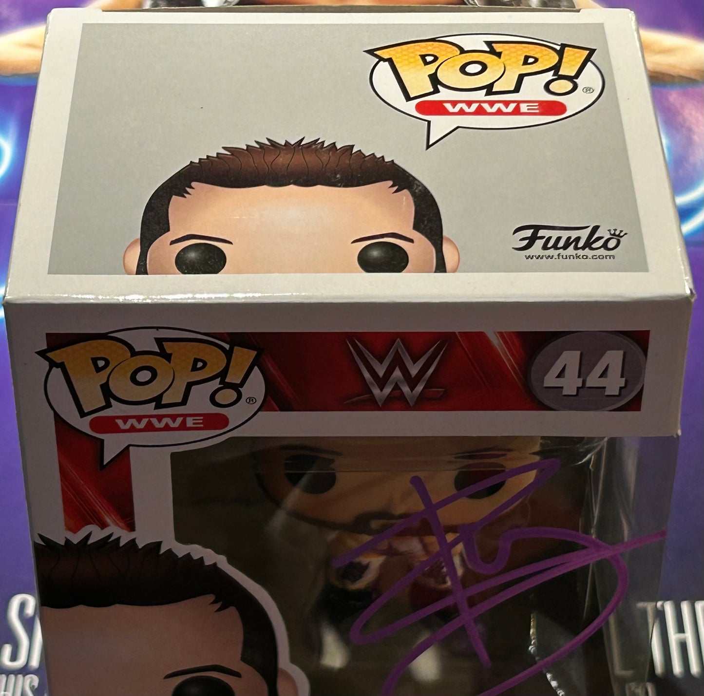 * Zack Ryder SIGNED WWE Exclusive Funko Pop (Comes w/COA)