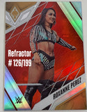 Roxanne Perez 2023 WWE Chronicles Phoenix Refractor Card #126/199 (Only 199 Made)!!!