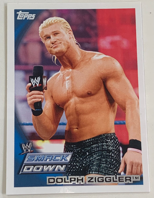 Dolph Ziggler 2010 WWE Topps Card