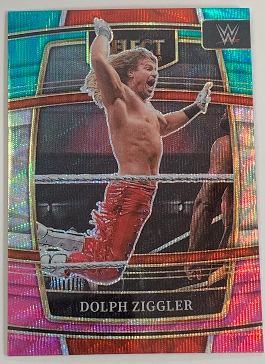Dolph Ziggler 2022 WWE Panini Select Multi-Color Prizm Concourse