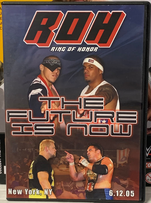 ROH Ring of Honor DVD “The Future Is Now” 6/12/05 (Samoa Joe, Shane Douglas, Lowki, Homicide)