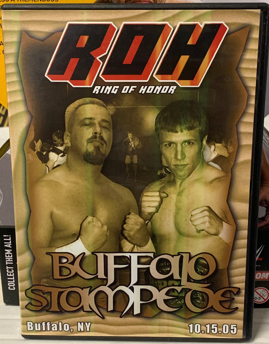 ROH Ring of Honor DVD “Buffalo Stampede” 10/15/05 (Corino, Danielson, Lowki, Aries)