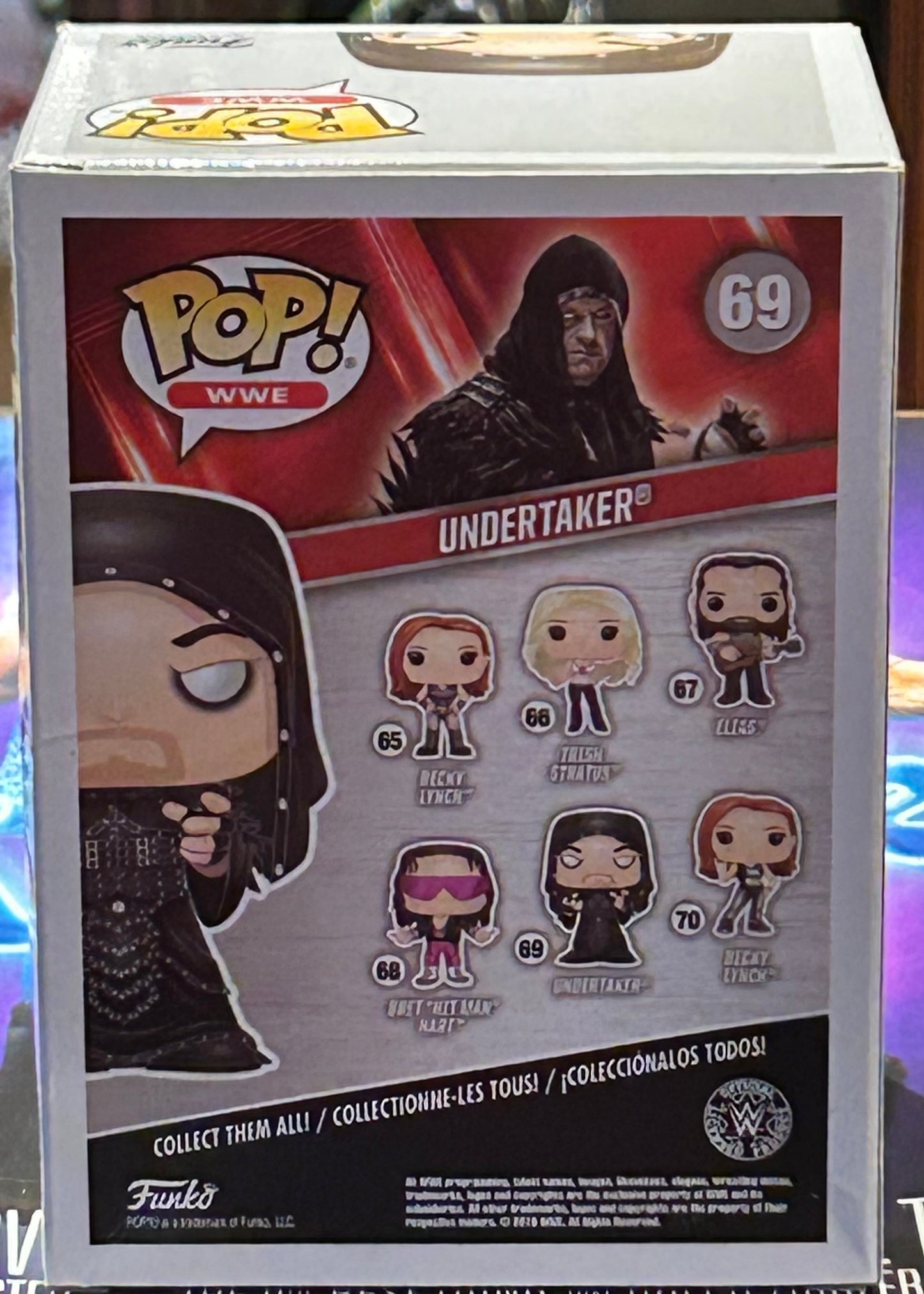 The Undertaker SIGNED WWE Funko Pop (Awesome Signature)